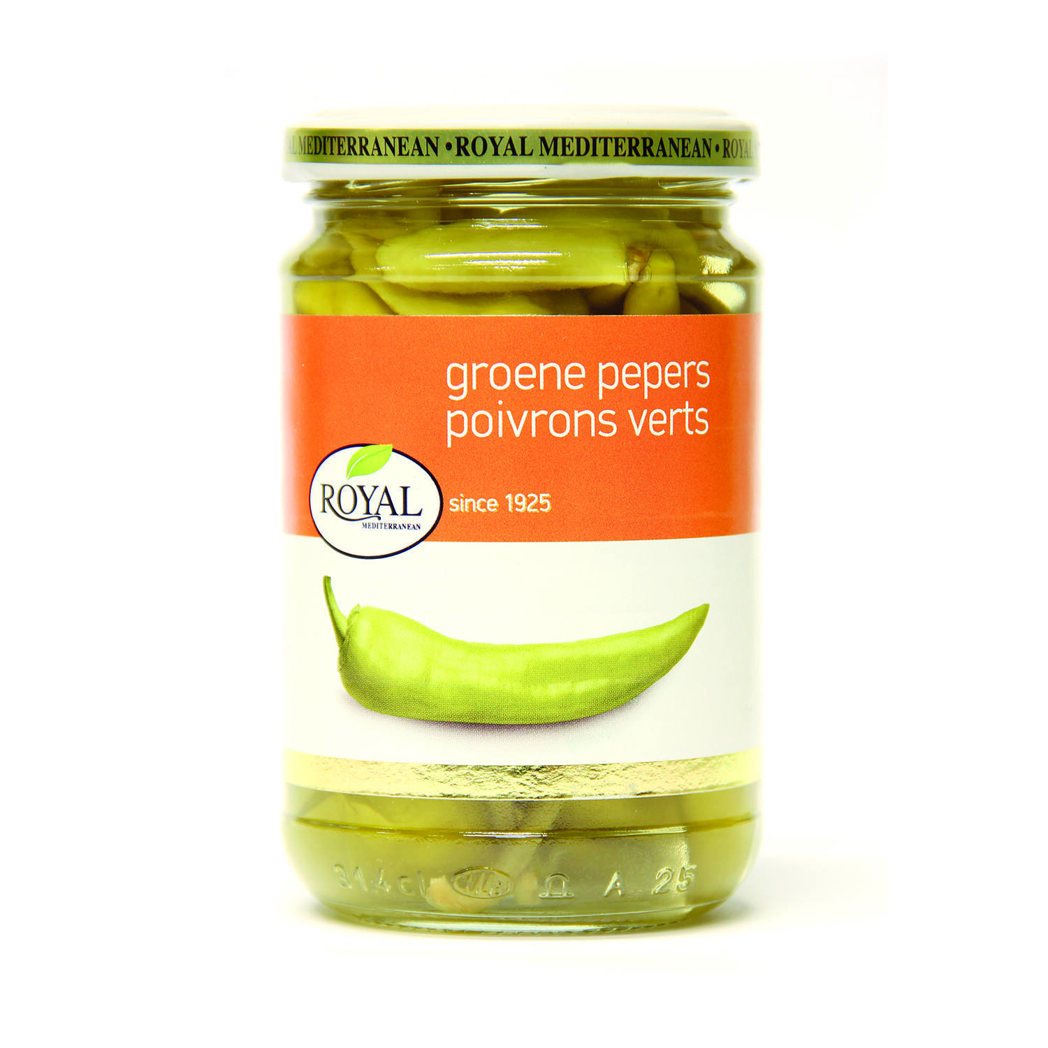 GROENE PEPERS IN POT  4x314gr